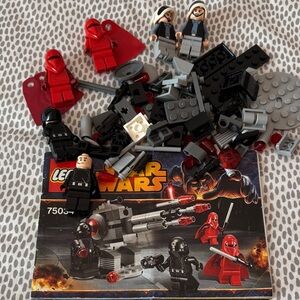 LEGO Star Wars Death Star Troopers Black, Red, and Gray Pieces